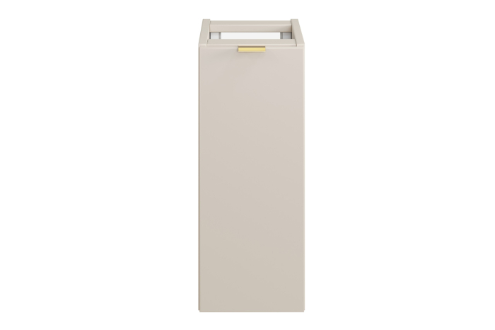 Dulap DALIA CASHMERE 20 cm, cu 1 Ușă și 2 Nișe, Cashmir Mat - COMAD [2]