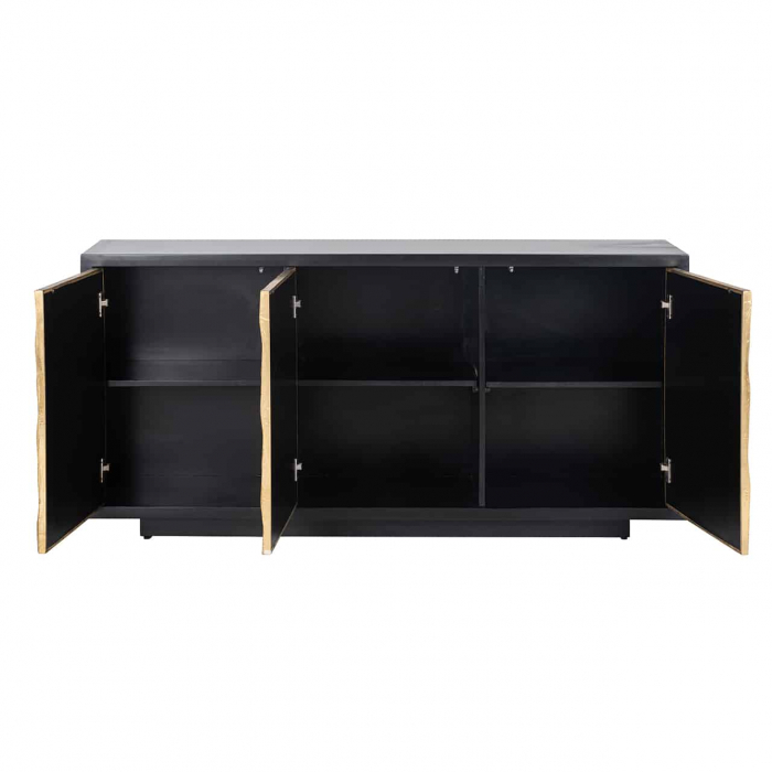 Dulap Esher cu 3 uși (negru), 7584 - Richmond Interiors [5]