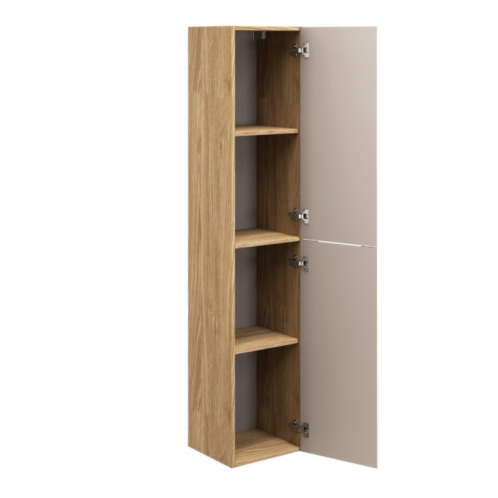 Dulap inalt baie 2 usi 170 x 35 x 33 cm Ocean Beige 80-02-2D Comad [3]