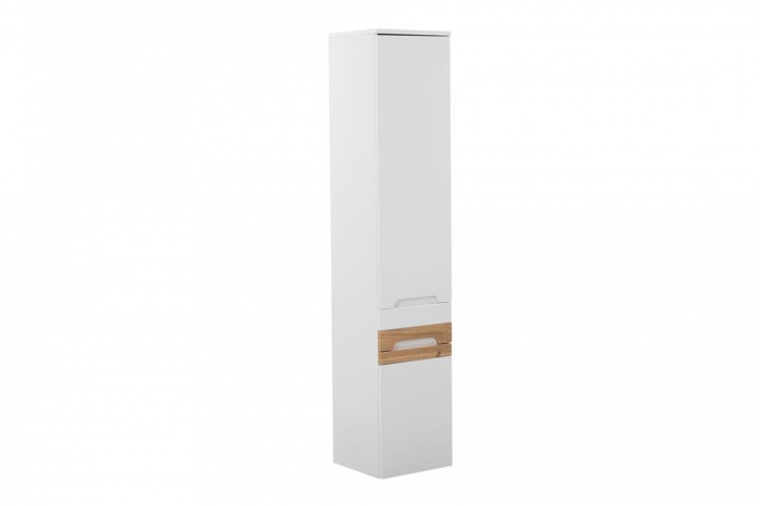 Dulap Inalt baie 170 x 35 x 33 cm, Alb, GALAXY, 2D1S, 800 COMAD [1]