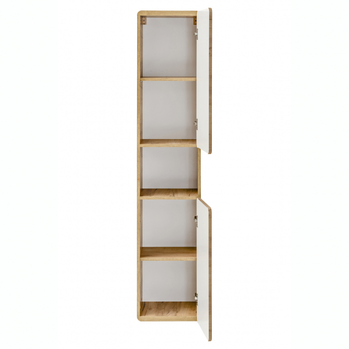 Dulap inalt baie 170 cm MDF stejar Aruba Craft COMAD [2]