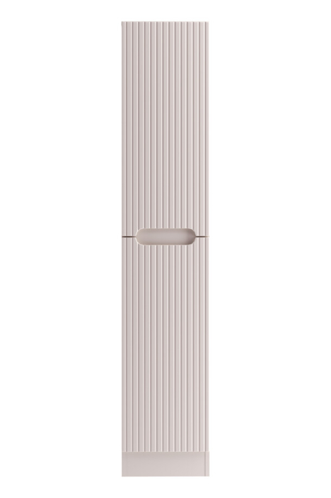Dulap înalt cu 1 ușă și coș de rufe Nova Cashmere Cașmir Mat NOVA CASHMERE 80-35-1D1DK COMAD [2]