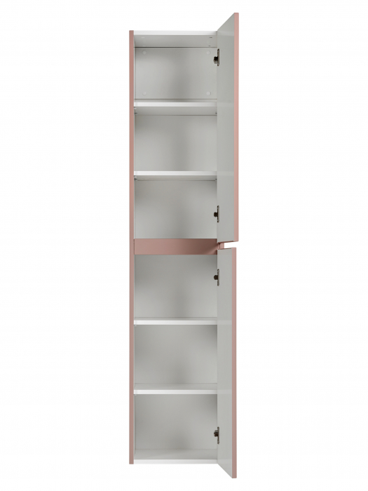 DULAP INALT BAIE SUSPENDAT 160x35 CM, ICONIC ROSE, MDF RIFLAT COMAD [4]
