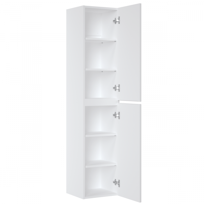 DULAP INALT SUSPENDAT BAIE 160X35 CM, FINISAJ ICONIC WHITE, MDF RIFLAT, COMAD [2]