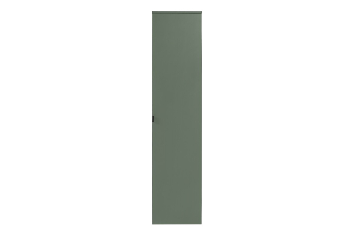 Dulap înalt pentru baie Sombra Green, înălțime 172 cm, PAL Melaminat Verde Stuf, Iluminare LED, 1 Ușă, Suspendat, Închidere Silențioasă - COMAD, cod SOMBRA GREEN 80-40-1D [2]