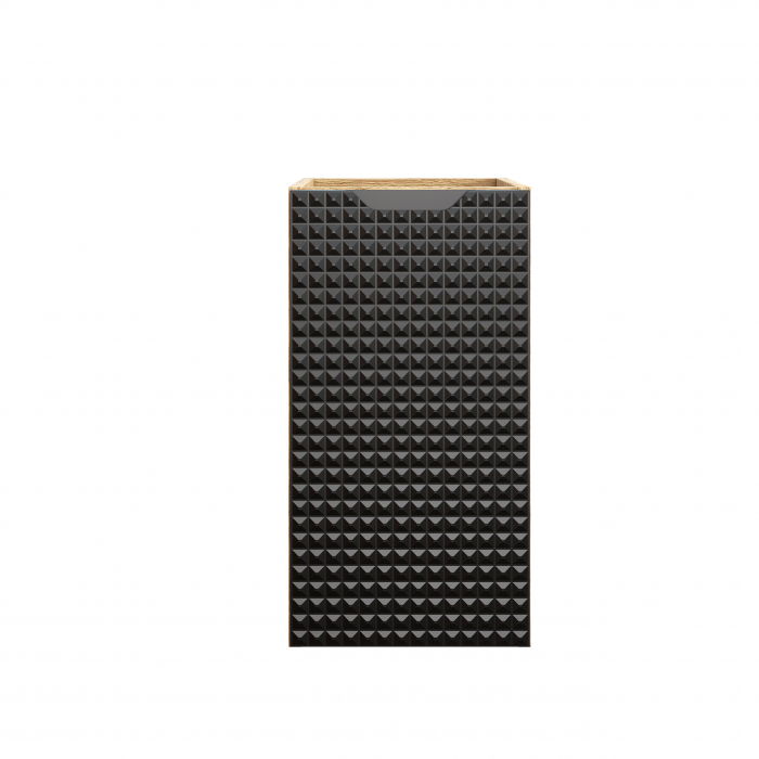 Dulap lateral baie 30 cm, LUXOR BLACK, 1 usa, 81-30-1D COMAD [2]