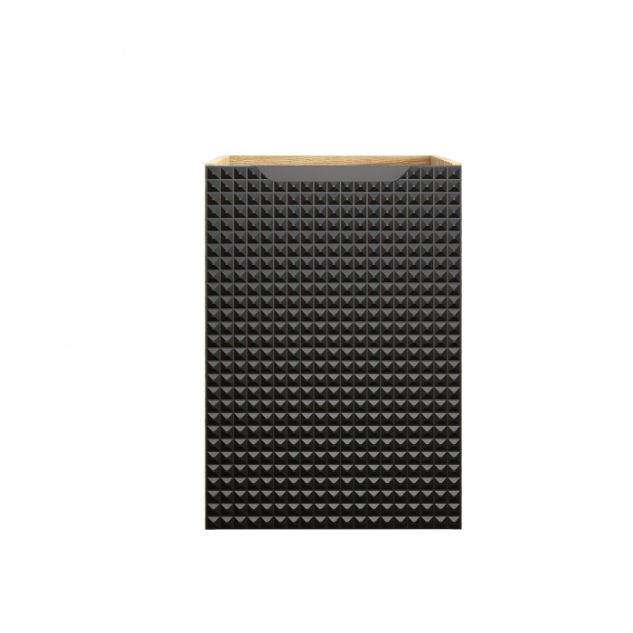 Dulap baie lateral 40 cm, 1 usa, LUXOR BLACK, 81-40-1D, COMAD [2]