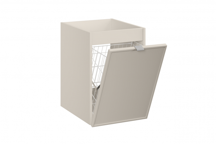 Dulap lateral baie 40 cm, cu cos de rufe, BELLA, finisaj CASHMERE, cod 81-40-1DK COMAD [3]