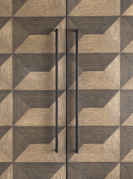 Dulap pentru vinuri Gregorio stil industrial, model 3D furnir natural lemn stejar | Eichholtz - 112676 [4]