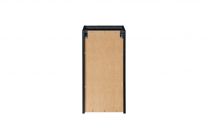 Dulap sub blat baie, 57 x 30 x 39 cm, Nova Black D2, 1 usa, cod 81-30-1D (W81-02D) Comad [5]