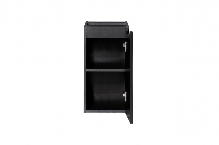 Dulap sub blat baie, 57 x 30 x 39 cm, Nova Black D2, 1 usa, cod 81-30-1D (W81-02D) Comad [3]