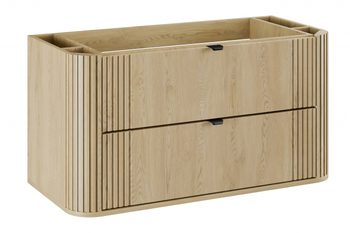 Dulap sub lavoar baie 100 cm cu 2 sertare Ovalia Cremona, Stejar Cremona COMAD [1]