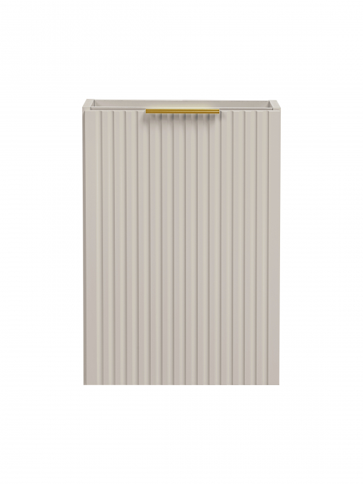 Dulap sub lavoar baie 40 cm, Cashmere Cashmir mat, 1 usa, Adel COMAD [2]