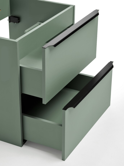 Dulap Sub Lavoar 60 Cm cu 2 Sertare Sombra Green - COMAD [6]
