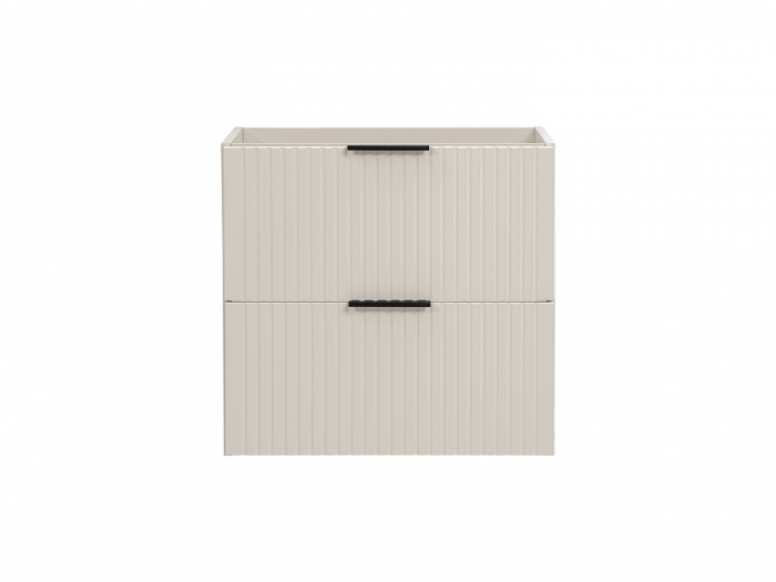 Dulap sub lavoar baie 60 cm, 2 sertare, Adel Cashmere, cashmir mat COMAD [2]