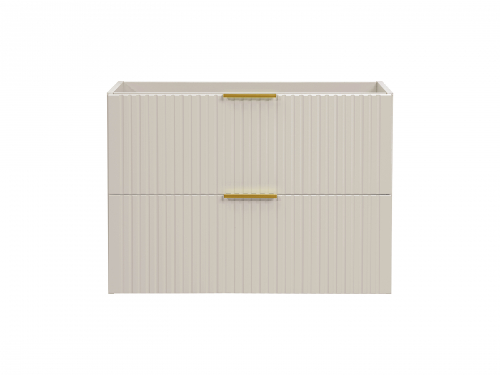 Dulap sub lavoar baie 80cm 2 sertare Adel Cashmere, cashmir mat COMAD [2]