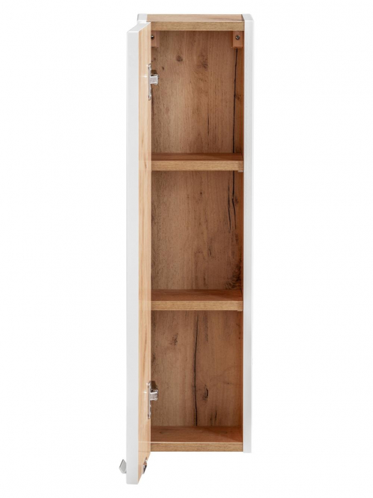 Dulap suspendat baie 1D, 75 x 20 x 16 cm, Alb, CAPRI 830B COMAD [3]