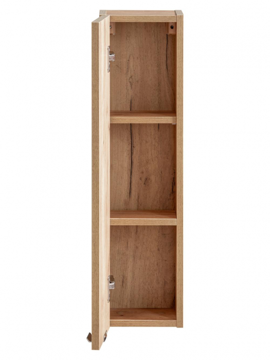 Dulap suspendat baie 1D 75 x 20 x 16 cm stejar CAPRI 830A Comad [3]