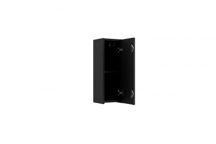 Dulap Suspendat baie 57x20x18.9 cm Black Nova 1 usa COMAD [2]