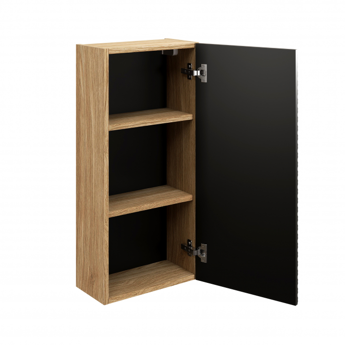 Dulap Suspendat baie 75 x 35 x 19 cm Ocean Black, 1 usa, 83-35-1D COMAD [2]