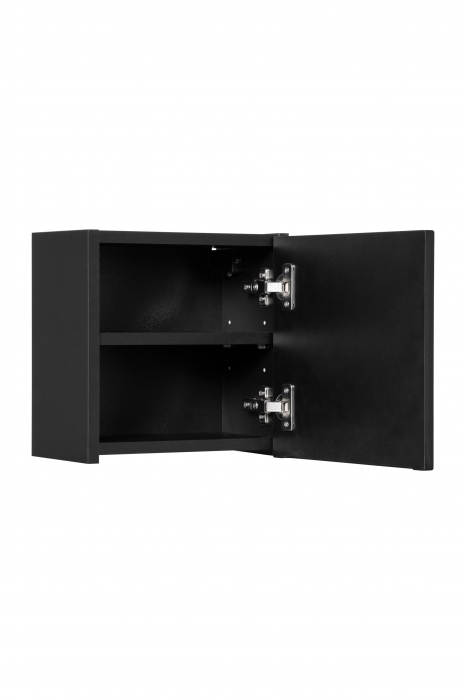Dulap Suspendat baie 30 x 30 x 18.9 cm Nova Black Qubik 1 usa Comad [4]