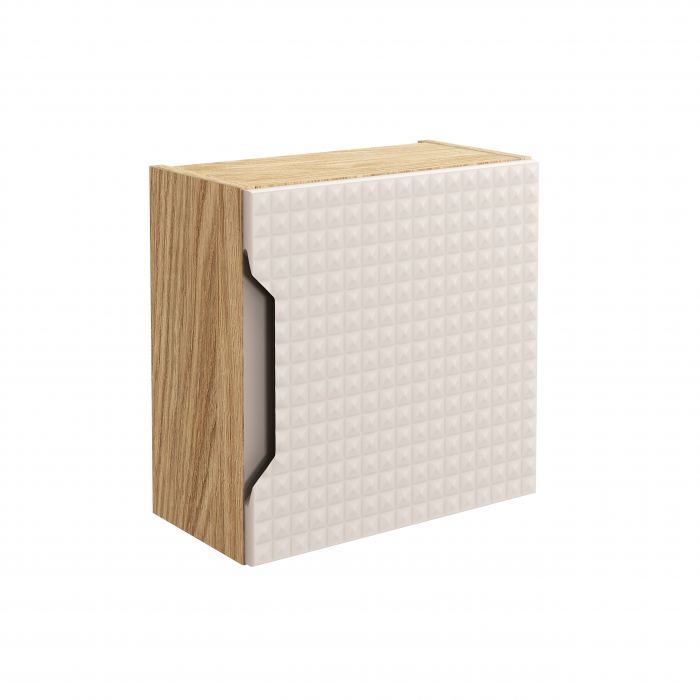 Dulap suspendat baie Qubik 35x35 cm LUXOR BEIGE 1 usa 83-35-1DQ COMAD [1]