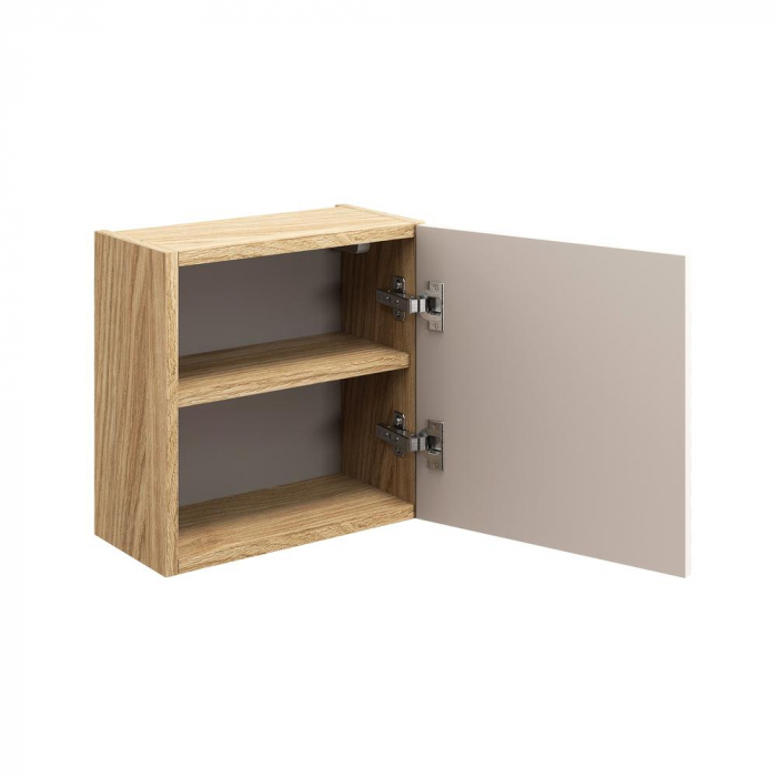 Dulap Suspendat baie 35 x 35 x 19 cm Ocean Beige 1 usa Qubik 83-35-1DQ Comad [3]