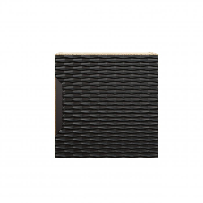 Dulap suspendat baie 35 x 35 x 19 cm Ocean Black, 1 usa, Qubik 83-35-1DQ – COMAD [2]