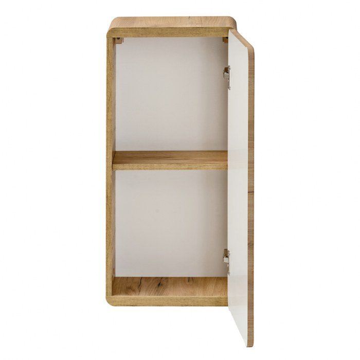 Dulapior baie 35x75 cm, MDF stejar, suspendat, Aruba Craft, COMAD [2]