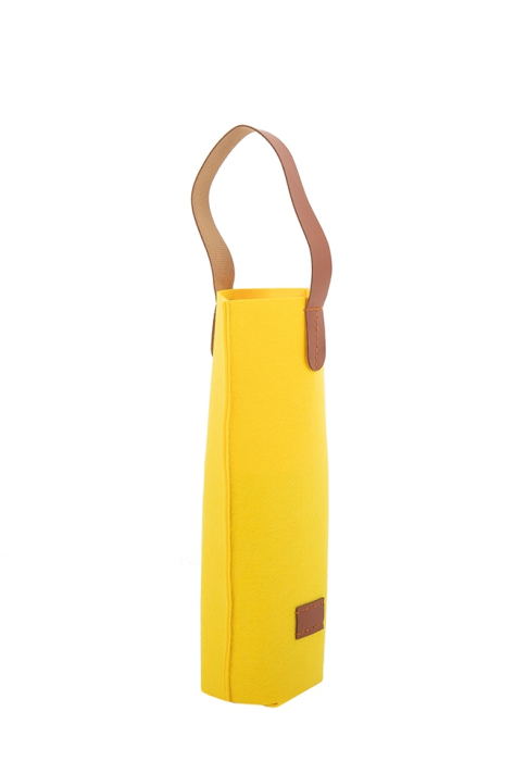 Etui Prezentare pentru Șampanie Veuve 15x14x31 cm, Galben - SHP [3]