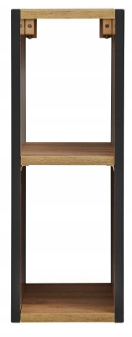 Extensie masca lavoar baie, Negru mat cu stejar auriu / Stejar integral / Alb cu stejar, MDF, Capri Cosmos, COMAD [10]