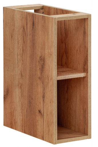 Extensie masca lavoar baie Capri Cosmos Negru mat cu stejar auriu / Stejar integral / Alb cu stejar, MDF, COMAD [6]