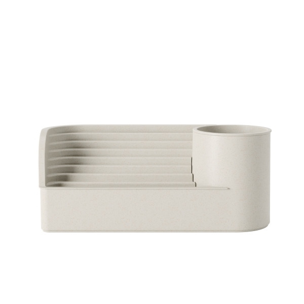 Fântână de Apă Stream 32x11x14 cm, Plastic Reciclat și Fibră Lemnoasă Bej - Umbra [2]