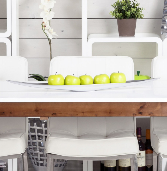 Farfurie de design decorativa YOKO Argintie [7]