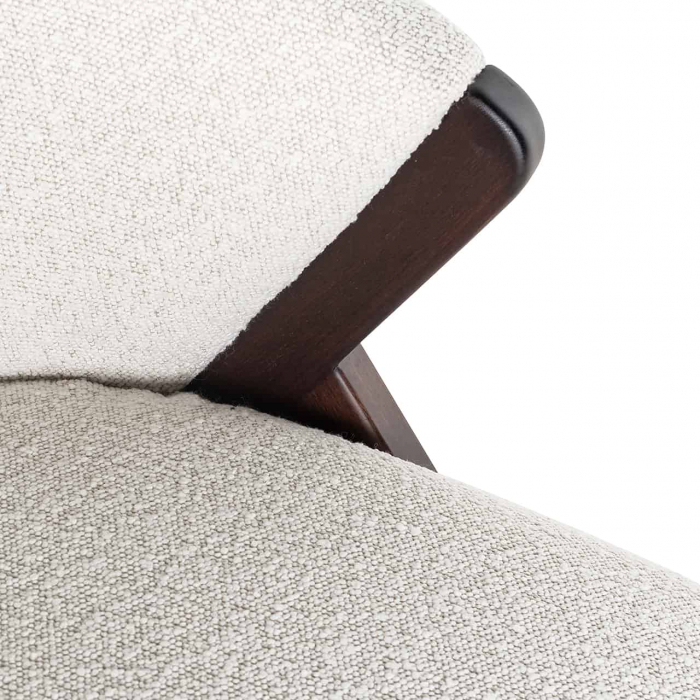 Fauteuil Mia (Copenhaga 900 Boucl√© Alb), S4591 WHITE BOUCLé - Richmond Interiors [7]