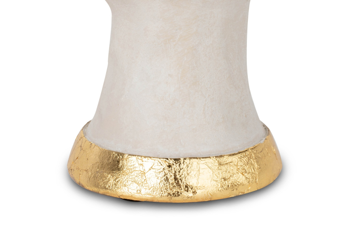 Figurină Decorativă Bunny Gold 11,8x10,6x29,5 cm, Polirezyna Alb - Kare Design [9]