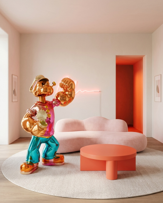 Figurină Decorativă, Fibră de Sticlă - King Home [7]
