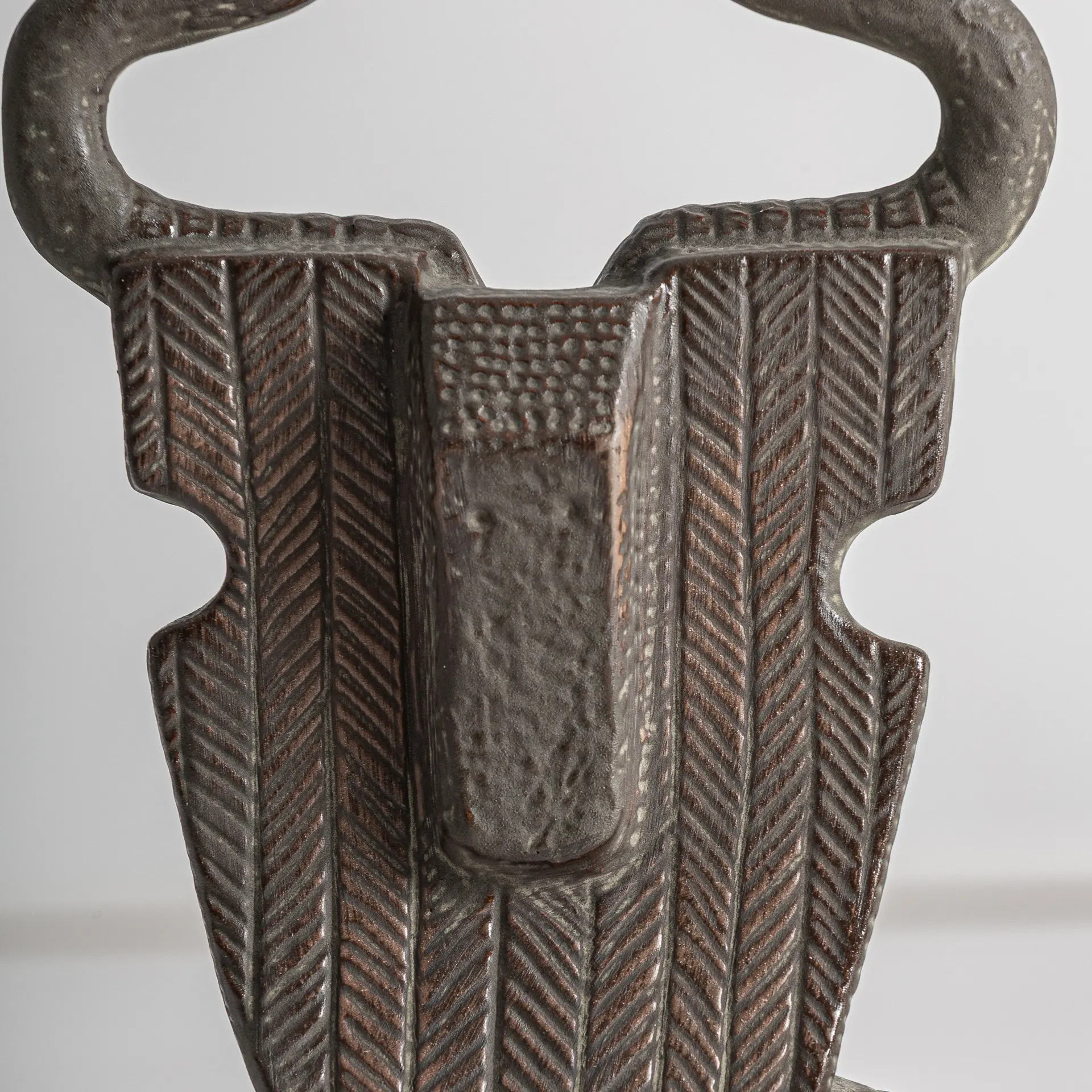 Figurina Decorativa Izaro din Ceramică Maro, 32x13x40cm, VicalHome 38006 VicalHome 38006 [2]