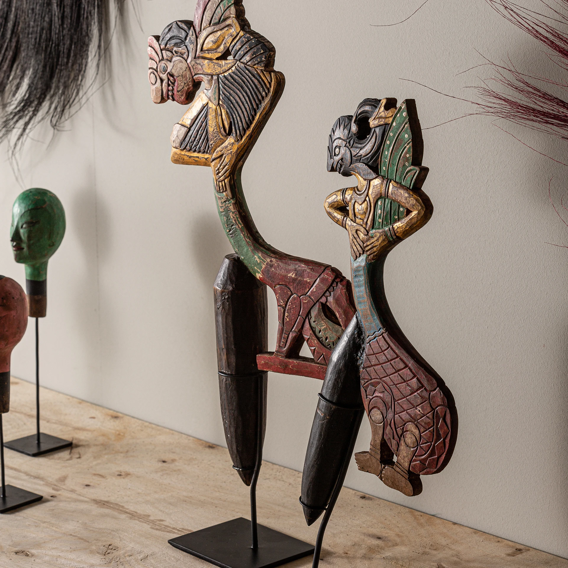 FIGURINE DECORATIVE (SET DE 2) VicalHome 32590 [3]