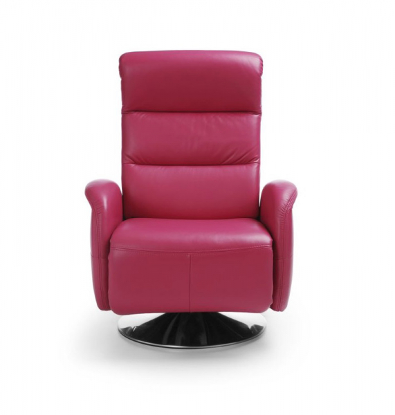 Fotoliu cu recliner manual/electric Arosa, baza rotativa metalica, tapiterie personalizabila , AROSA 1TV(B) A1 - Gala Collezione [4]