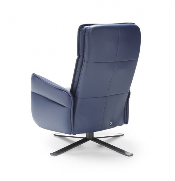 Fotoliu cu recliner manual/electric Res, baza rotativa metalica, tapiterie personalizabila , RES 1TV A1 - Gala Collezione [6]