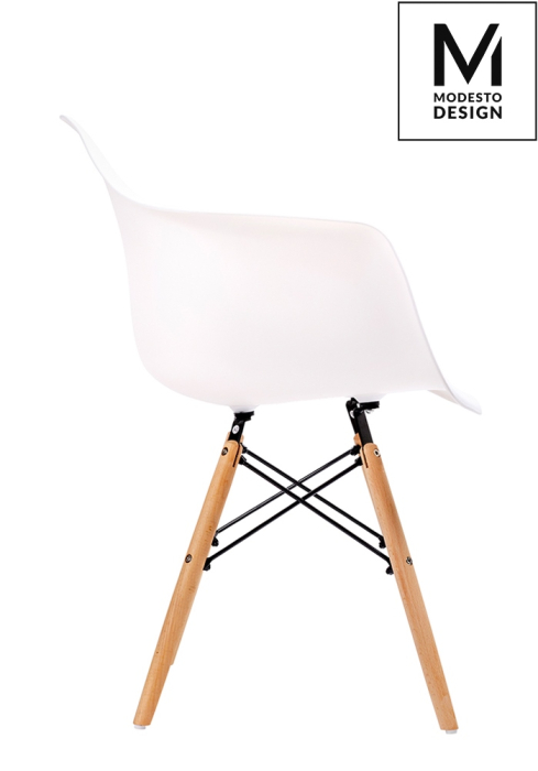 Fotoliu Daw Dsw 62x62x79 cm, Alb Mat - Modesto Design [2]