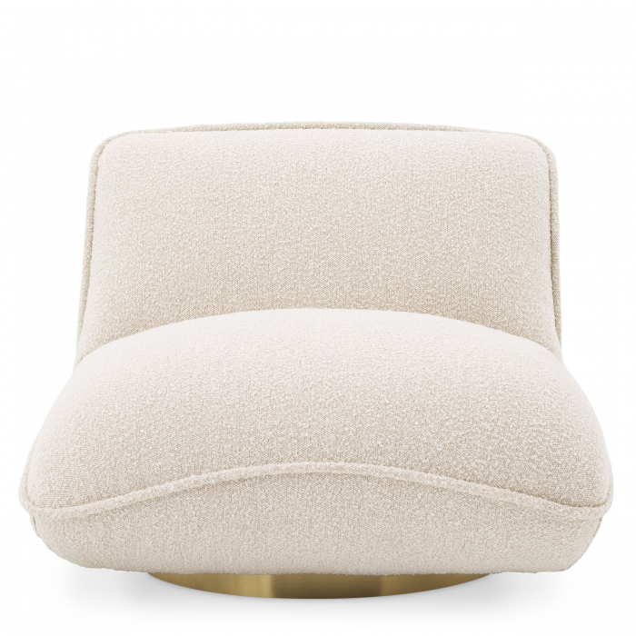   Scaun rotativ Relax bouclé crem 115729 EICHHOLTZ [2]