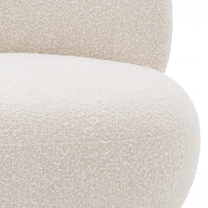   Scaun rotativ Clément bouclé crem 114306 EICHHOLTZ [5]