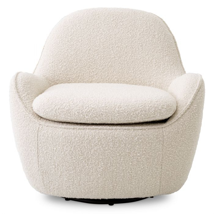   Scaun rotativ Cupido bouclé crem 115676 EICHHOLTZ [2]