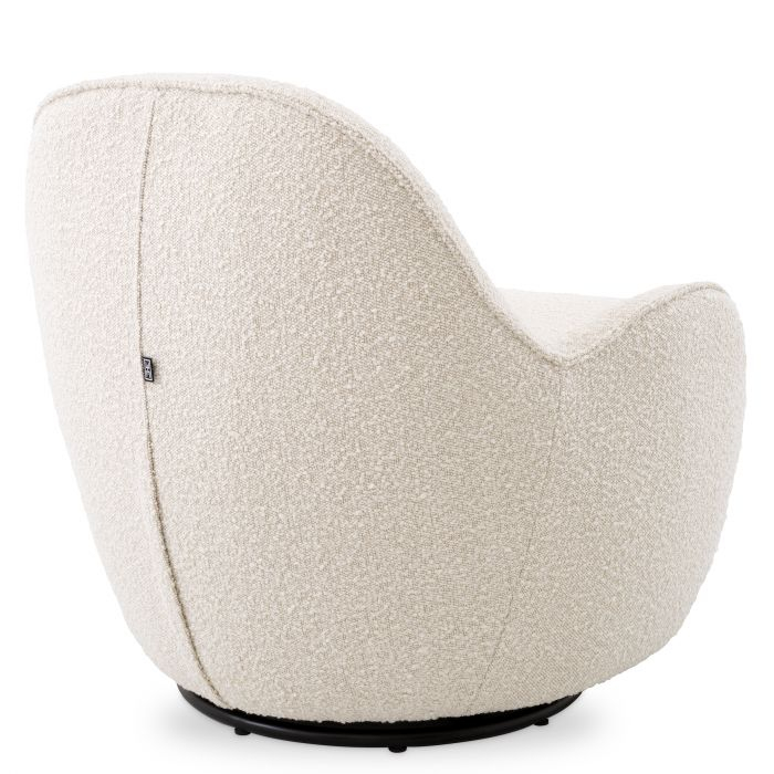   Scaun rotativ Cupido bouclé crem 115676 EICHHOLTZ [3]