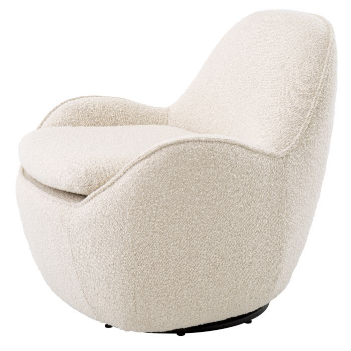   Scaun rotativ Cupido bouclé crem 115676 EICHHOLTZ [4]