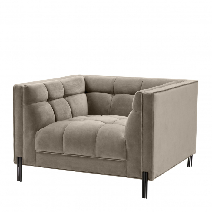   Scaun Sienna savona catifea greige 113385 EICHHOLTZ [6]