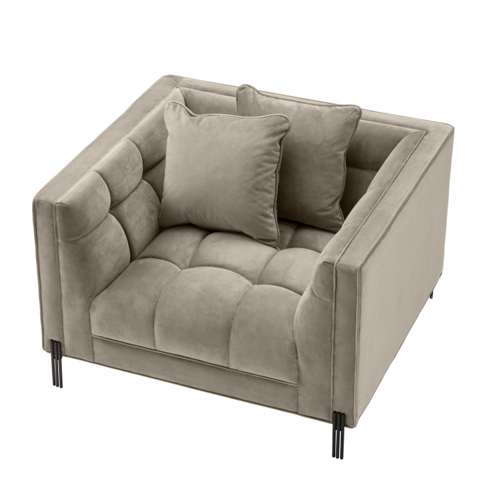   Scaun Sienna savona catifea greige 113385 EICHHOLTZ [7]