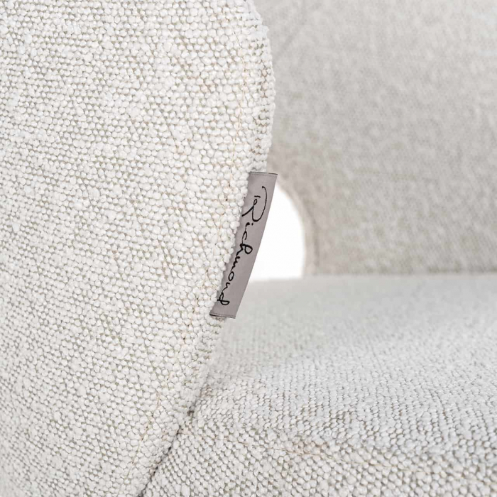 Fotoliu de serviciu Savoy alb boucl√© (Copenhaga 900 Boucl√© Alb), S4561 WHITE BOUCLE - Richmond Interiors [6]